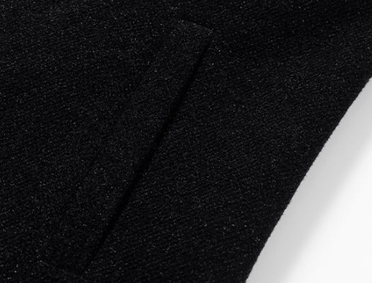 Men’s Woolen Gold Mink Velvet Coat