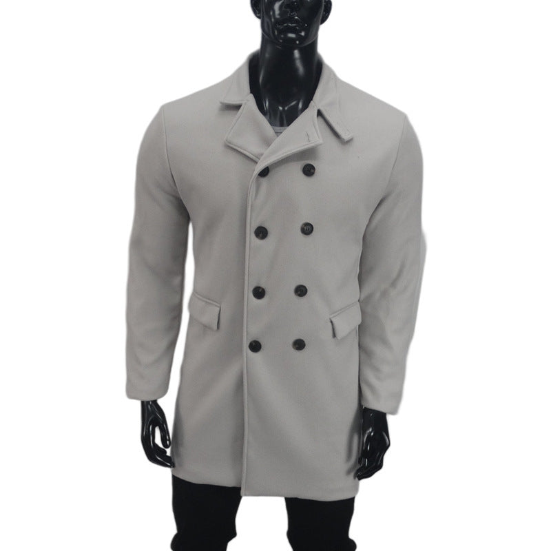 Men’s European & American Woolen Coat