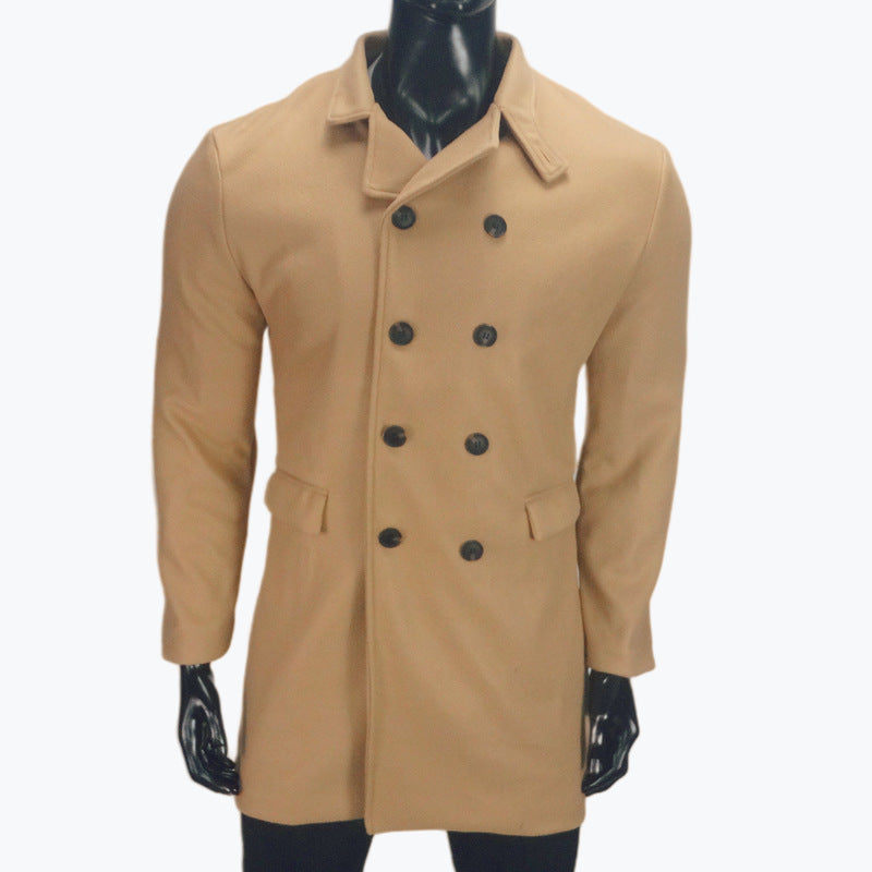 Men’s European & American Woolen Coat