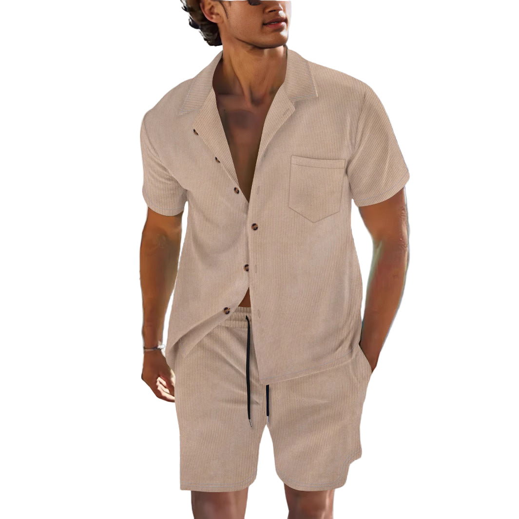 Cuban-collar summer shirt