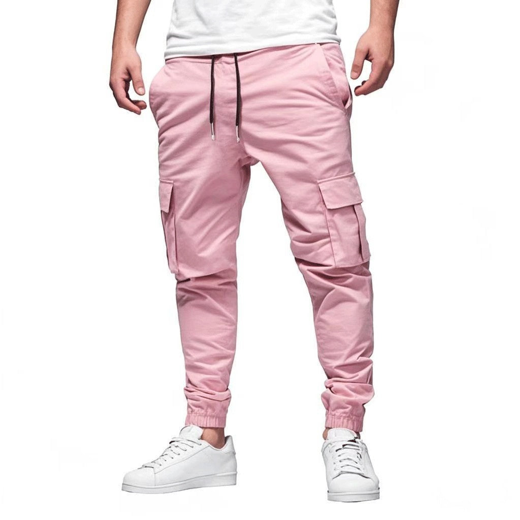 Men's cargo pants, plain and patterned