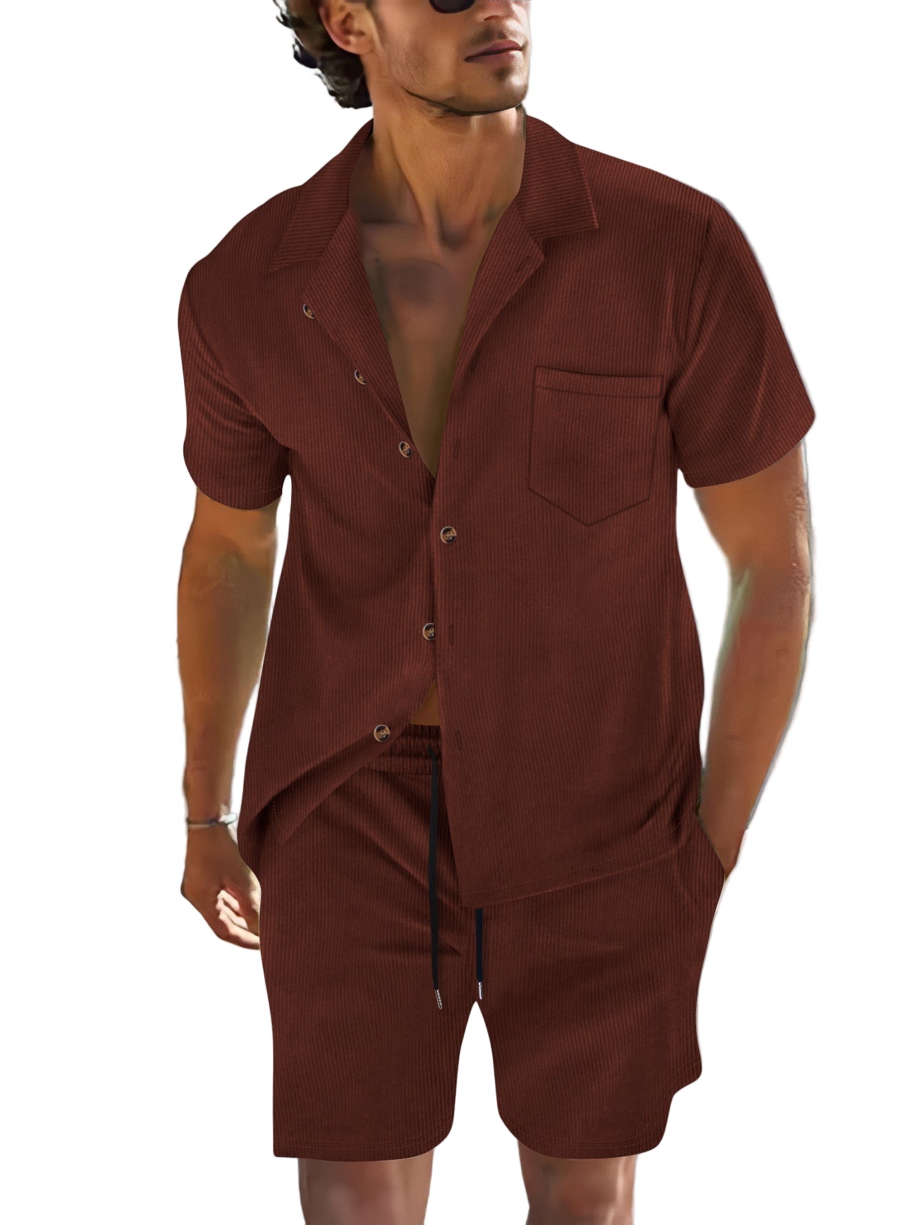 Cuban-collar summer shirt