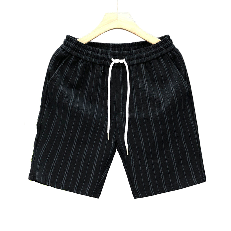 Striped Lightweight Casual Shorts