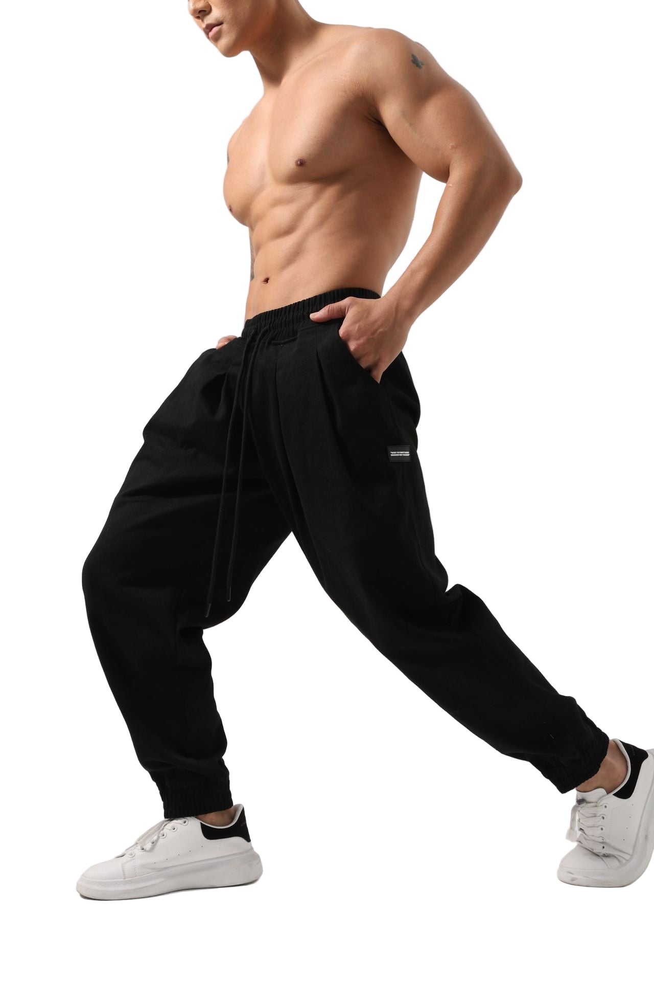Fitness Trousers Men's Cotton Loose