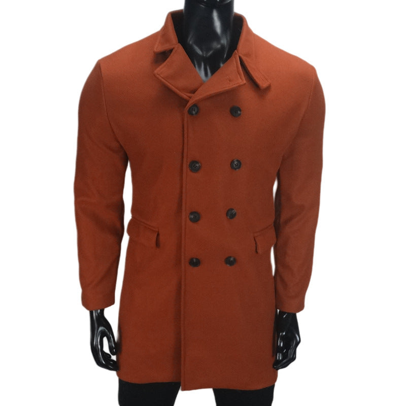 Men’s European & American Woolen Coat