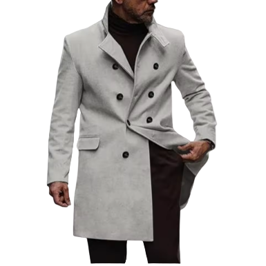 Men’s European & American Woolen Coat