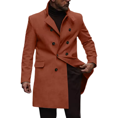 Men’s European & American Woolen Coat