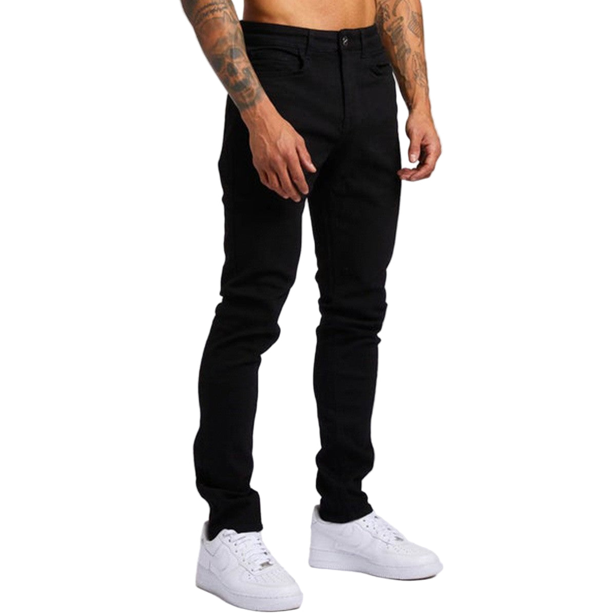 Mid-waist Skinny Denim