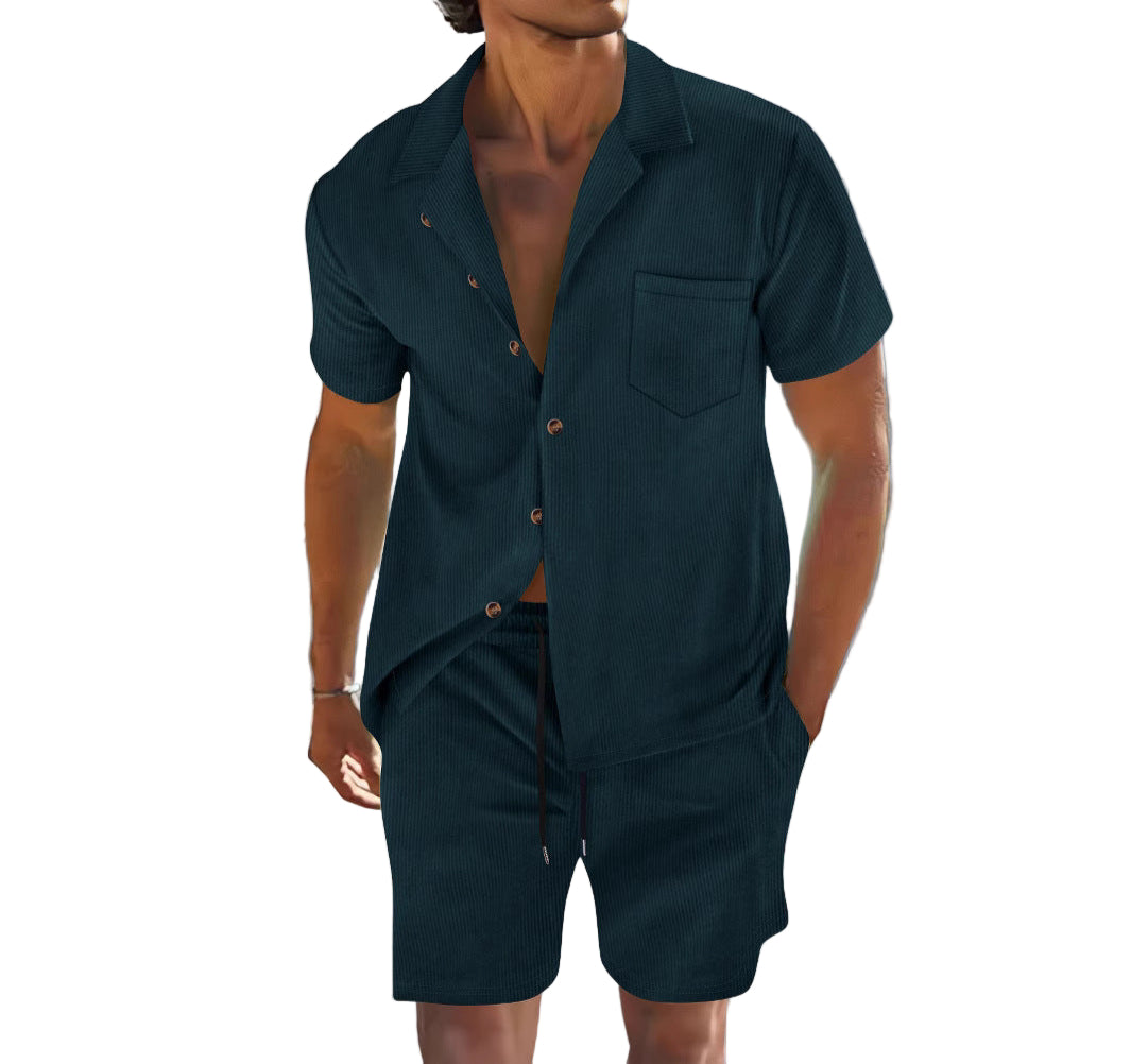 Cuban-collar summer shirt