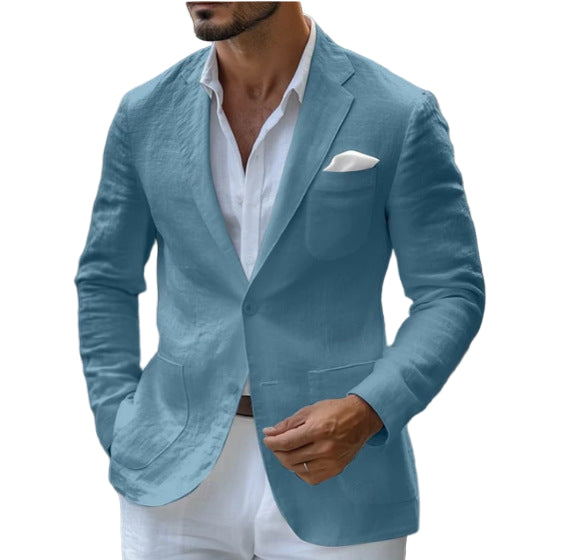 Printed Business Casual Jacket