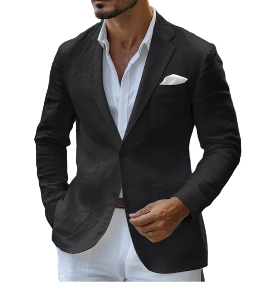 Printed Business Casual Jacket