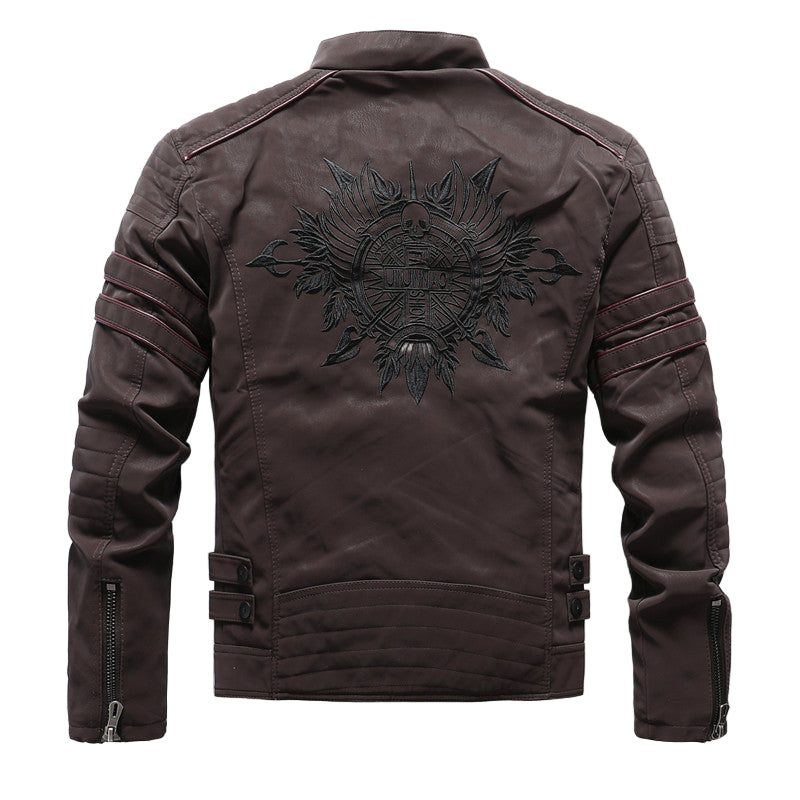 Men’s PU Leather Jacket – Sleek & Modern