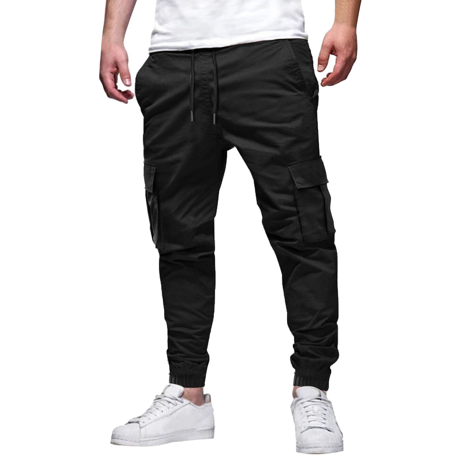 Men's cargo pants, plain and patterned