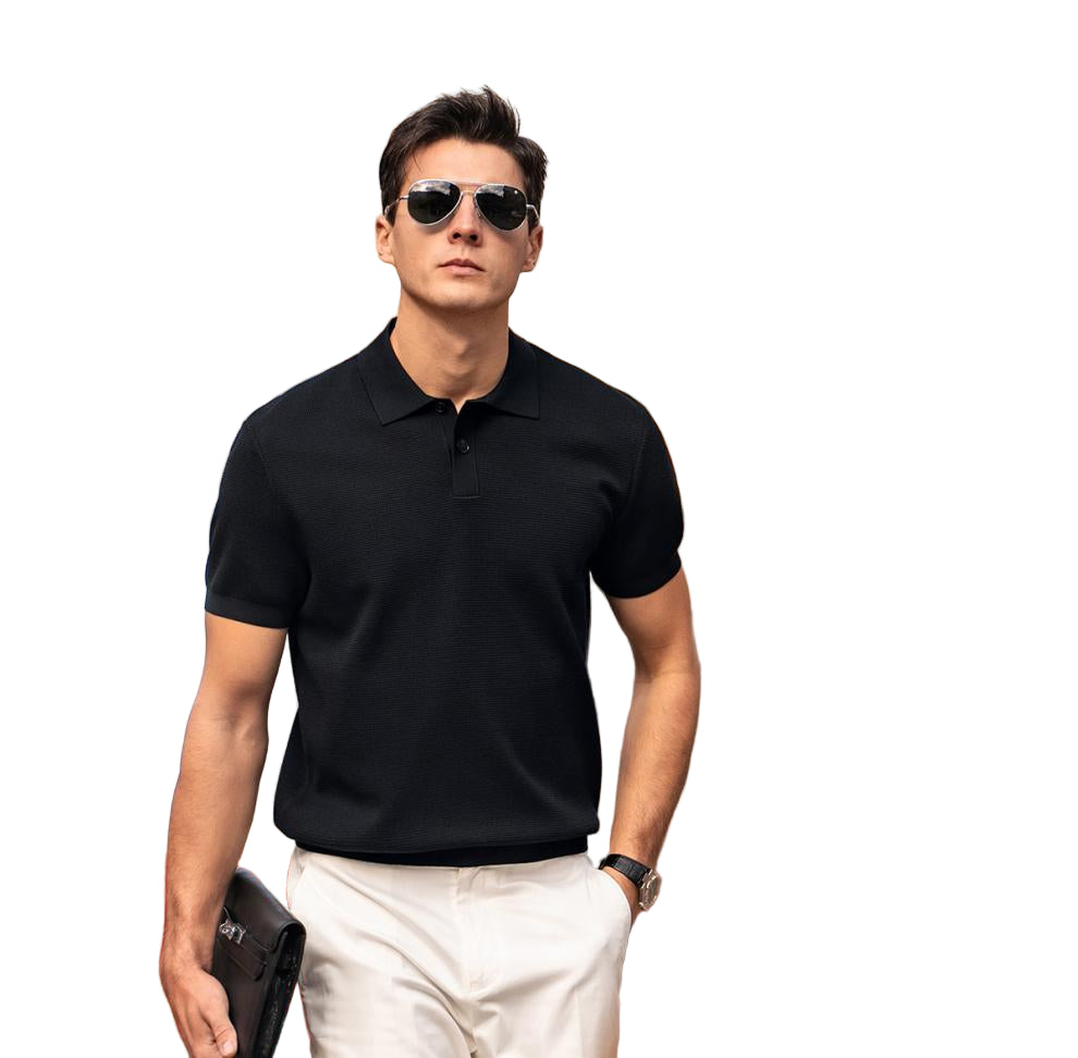 Short sleeve t-shirt with slim fit, casual