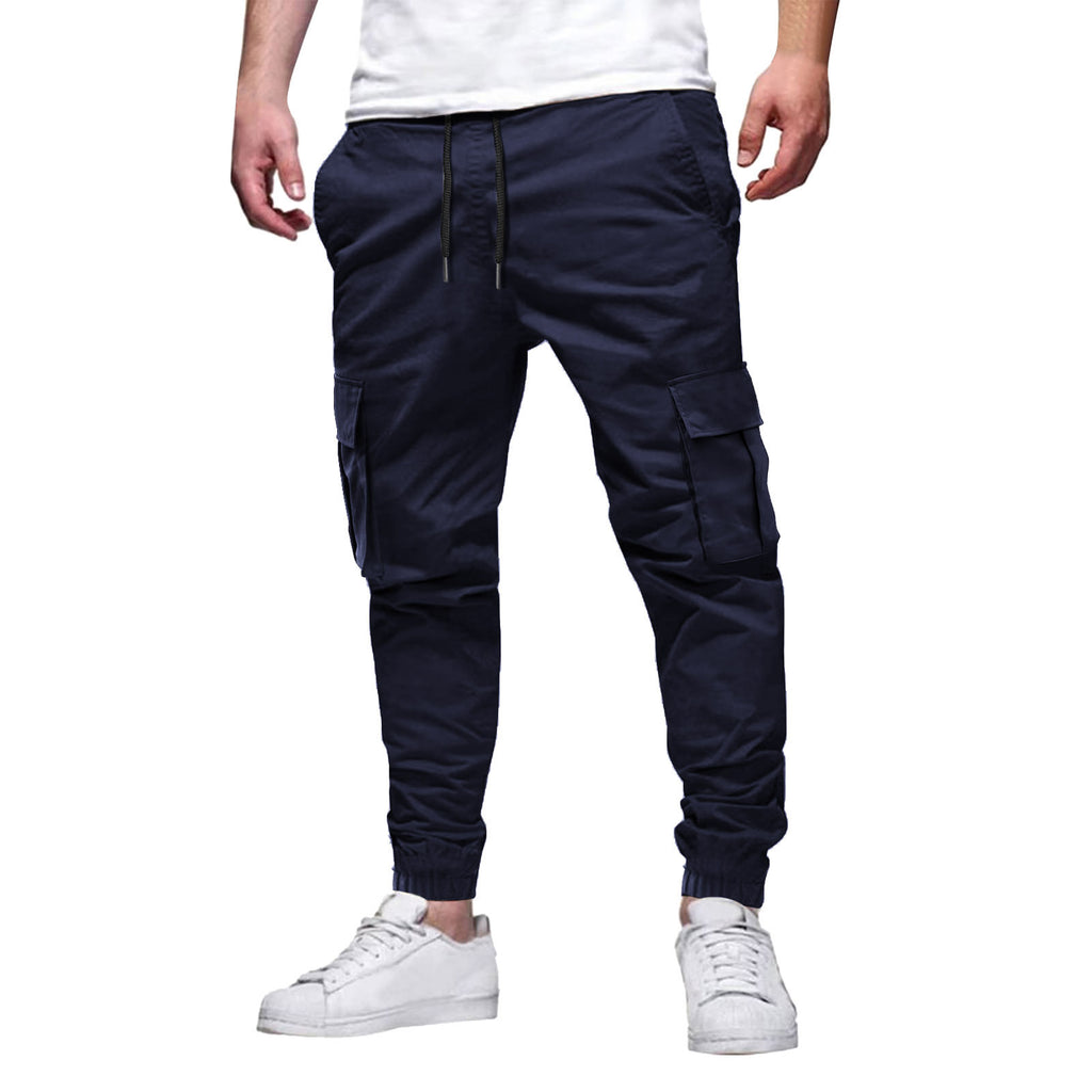 Men's cargo pants, plain and patterned