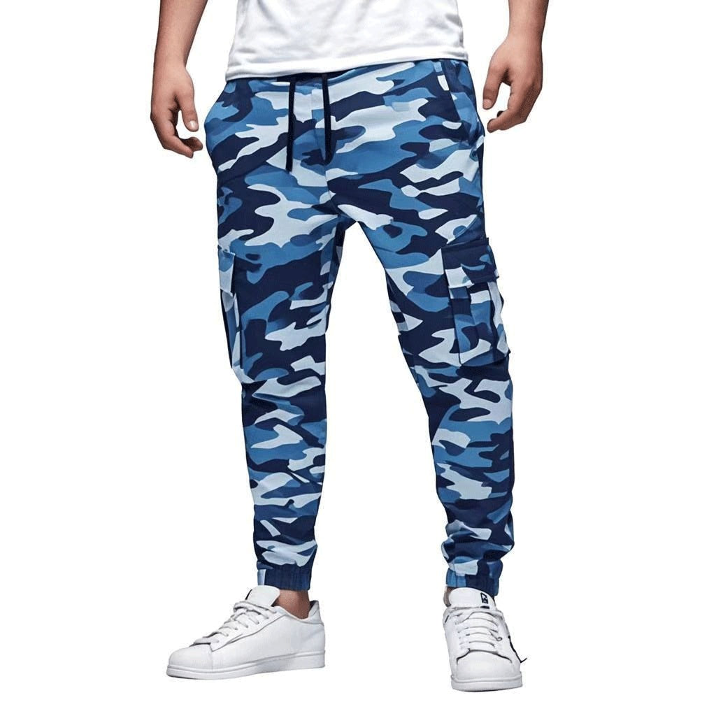 Men's cargo pants, plain and patterned