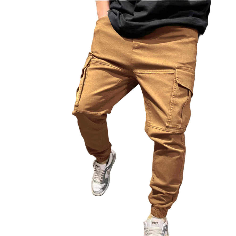 Mens Pants With Pockets Casual Cargo