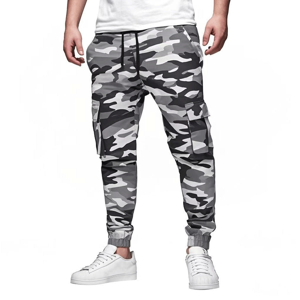 Men's cargo pants, plain and patterned