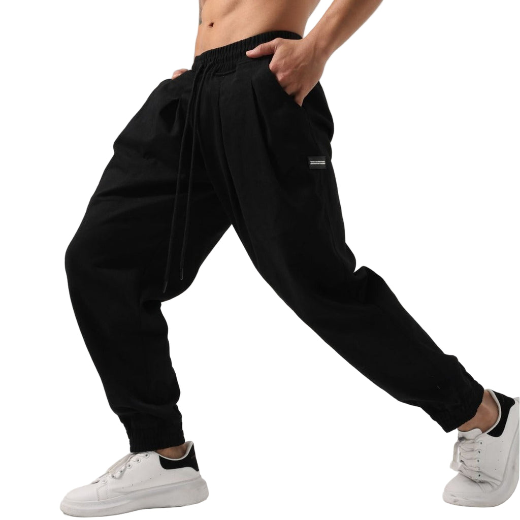 Fitness Trousers Men's Cotton Loose