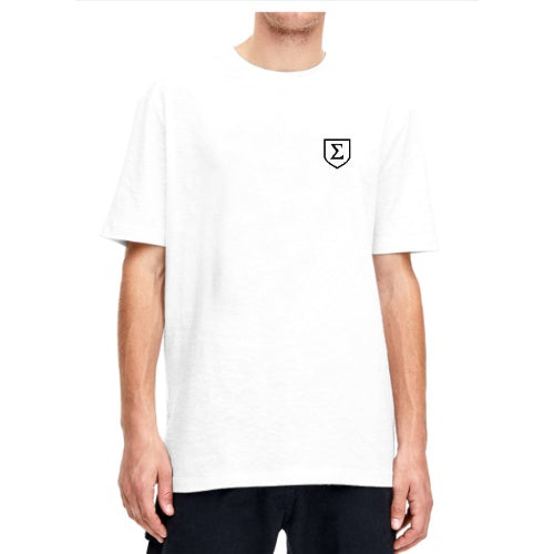 Oversized white Rich Sigma t-shirt