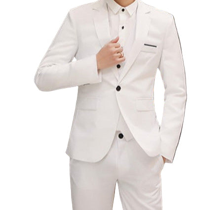 Slim-fit two-piece suit