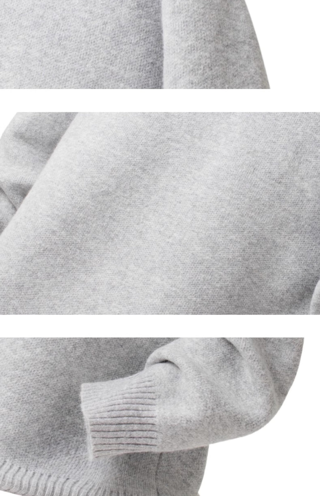 Warm Solid Knit Sweater