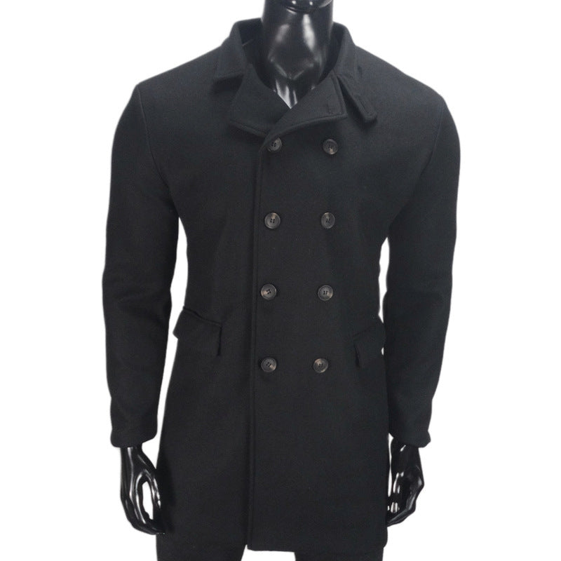 Men’s European & American Woolen Coat