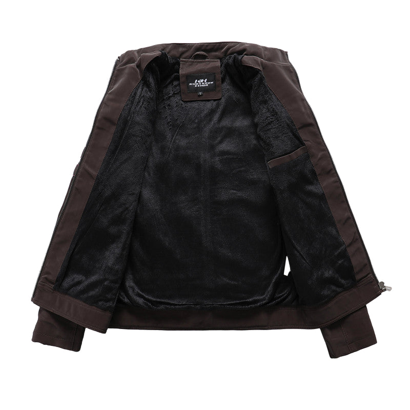 Men’s PU Leather Jacket – Sleek & Modern