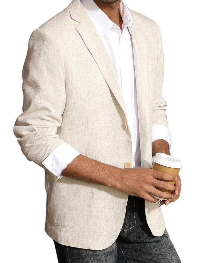 Printed Business Casual Jacket