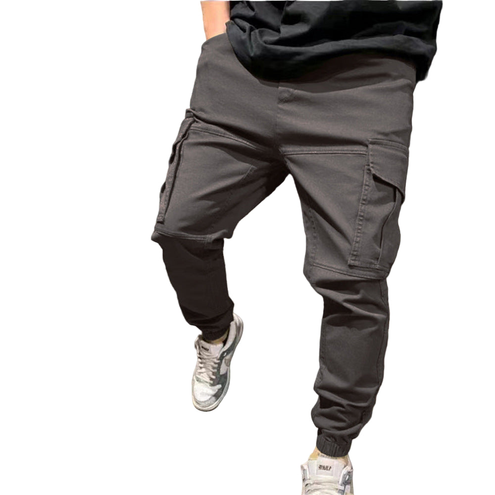 Mens Pants With Pockets Casual Cargo