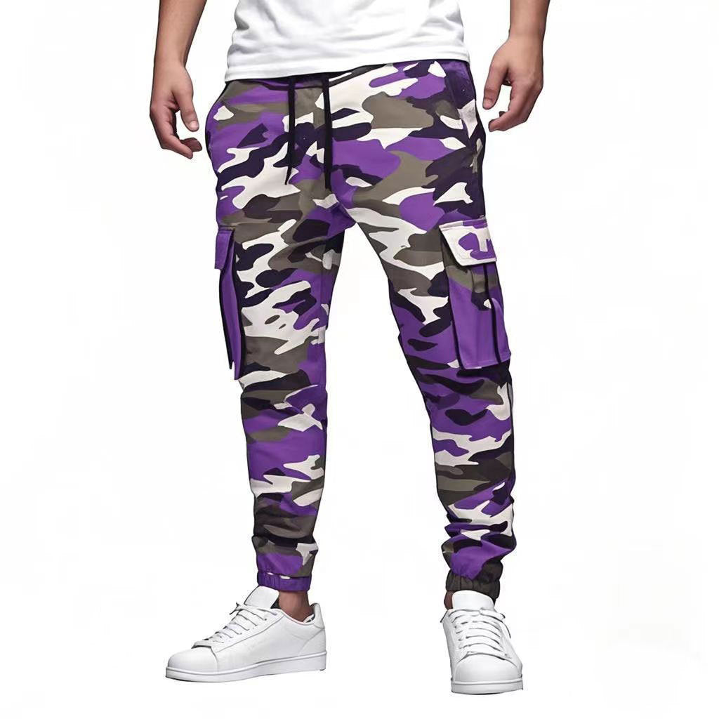 Men's cargo pants, plain and patterned