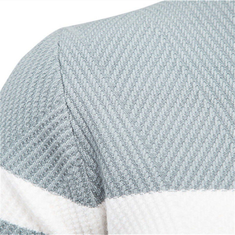 Pullover Multi-color Round Neck Men's European-style Sweater